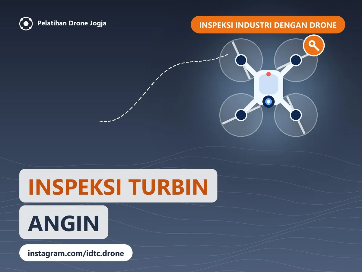 Cover pelatihan Inspeksi Turbin Angin