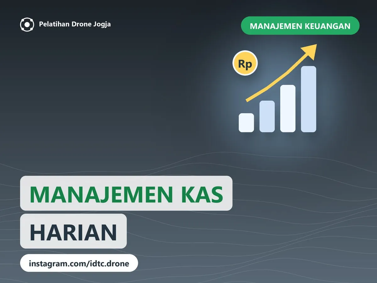 Cover pelatihan Manajemen Kas Harian