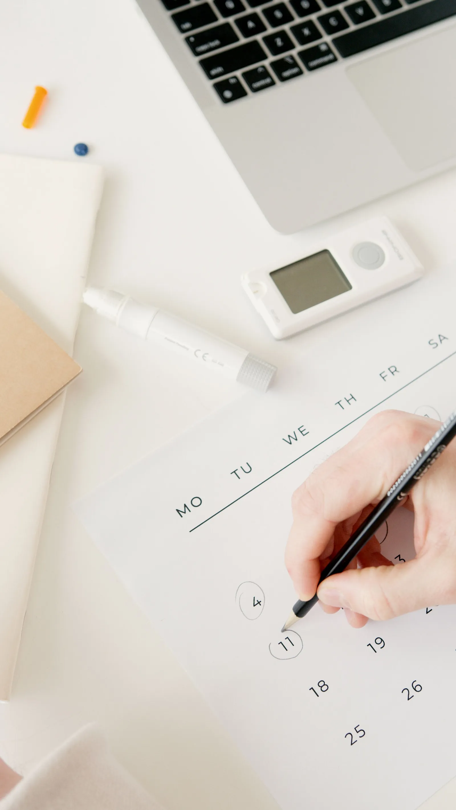 Menandai tanggal penting di kalender